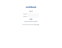 Tablet Screenshot of multibook.com